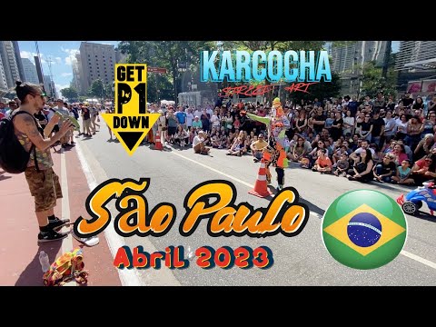 Karcocha en Sao Paulo -  Brasil, en la Av. Paulista, Abril 2023