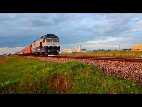GM920 + IR1833 passing honking - Nadab, Arad County (22 04 2014)