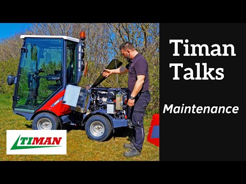 Timan Talks | Maintenance of the Timan 3330 | Learn more about the utility machine from Timan
