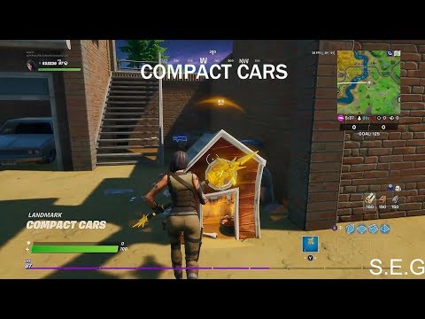 DESTROY DOG HOUSES : FORTNITE