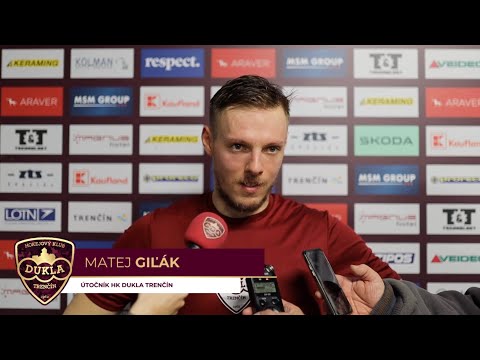 Milan Bartovič a Matej Giľák po zápase proti Humennému (49.kolo)