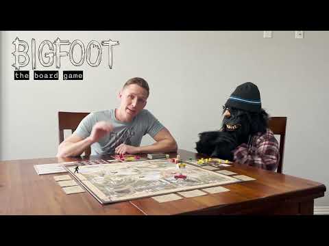 Bigfoot the Board Game: A look at the Bigfoot track.