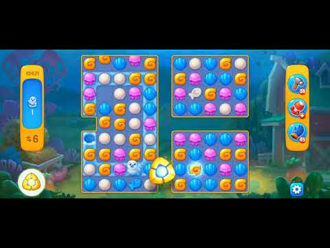 Fishdom Easy Level 10421 (with full horseshoe boosters) @choraelmin