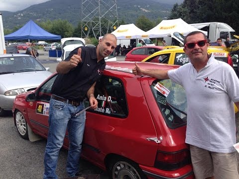 Camera Car Rally "SUPER "Clio N3 (Ania - Matè) Ronde d'Estate 2014
