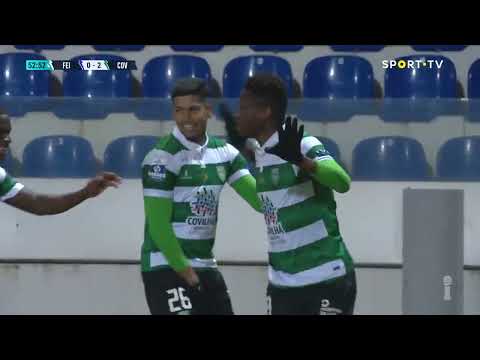 Golo Aponza: CD Feirense 0-(2) SC Covilhã - Liga Portugal SABSEG | SPORT TV
