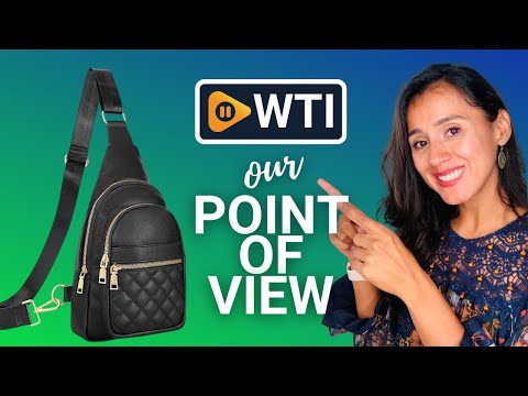JASGOOD Sling Bag for Women Crossbody Leather Fanny Packs Chest Bag Fashion Sling Backpack Travel A-Black - WTI product video review