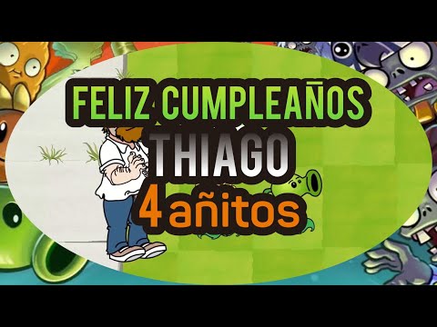 JsVisualPeru - Feliz Cumpleaños Thiago - #VideoCumpleaños