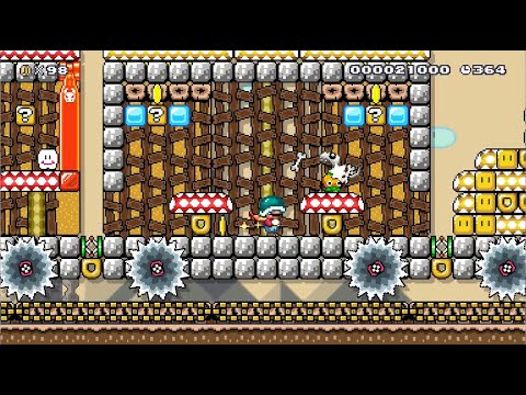 Super Mario Maker 2 - Wild Western Land: High Noon