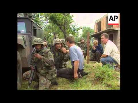 Bosnia - Serbs attack returning Muslims Video