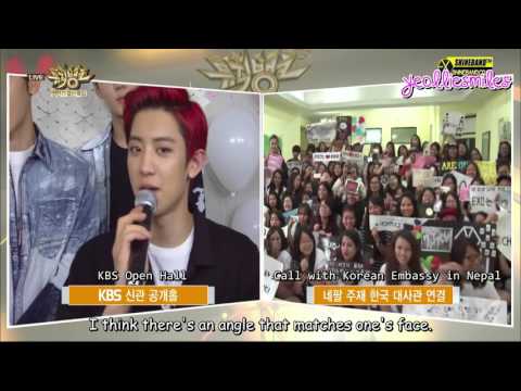 [ENG] 160624 Music Bank EXO with Nepal fans cut
