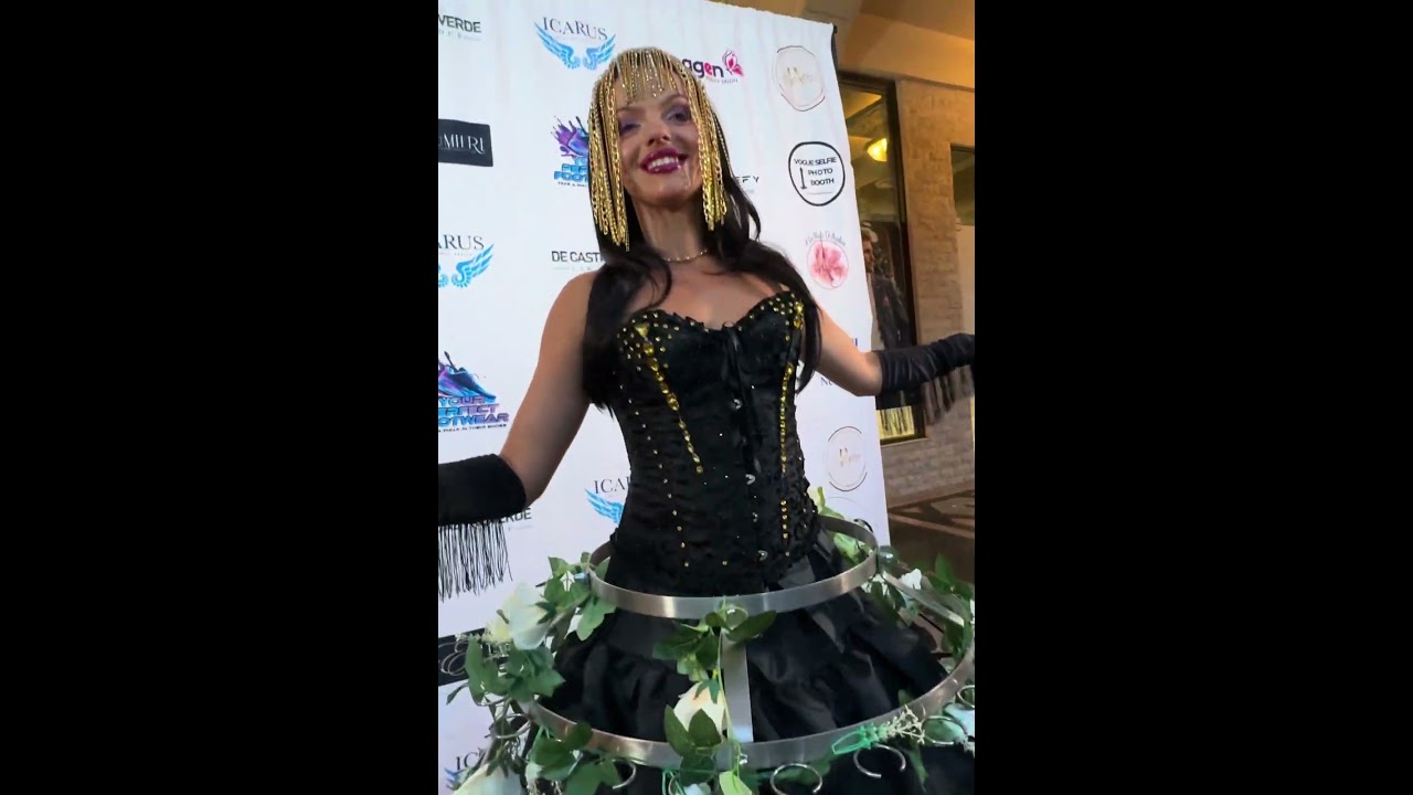 Promotional video thumbnail 1 for Aerialist /Lolipop/Champagne Dress Service