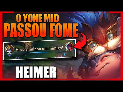 HEIMERDINGER TOP É PRA FAZER QUALQUER MONO YASUO E YONE CHORAR!