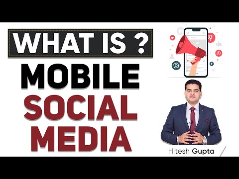 What is Mobile Social Media | Social Media Marketing for Beginners in Hindi | socialmediamarketing