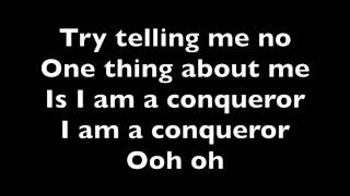 Conqueror - Estelle (Lyrics)
