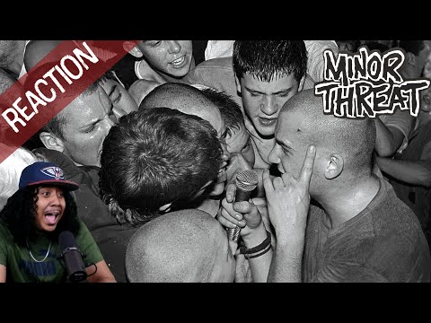 Hip-Hop Head's First Time Reaction to MINOR THREAT - 80's Punk Rock - Old School Moshing/Slam Pit