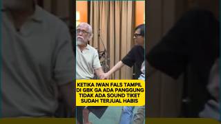 Download lagu 'Tiket Ludes! Konser Iwan Fals Berlangsung Tanpa Panggung dan Sound' #podcast #shortvideo mp3