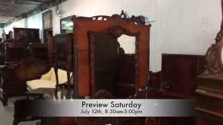 preview picture of video 'July 13, 2014 - Sideline Furniture Tour - South Jersey Auction'