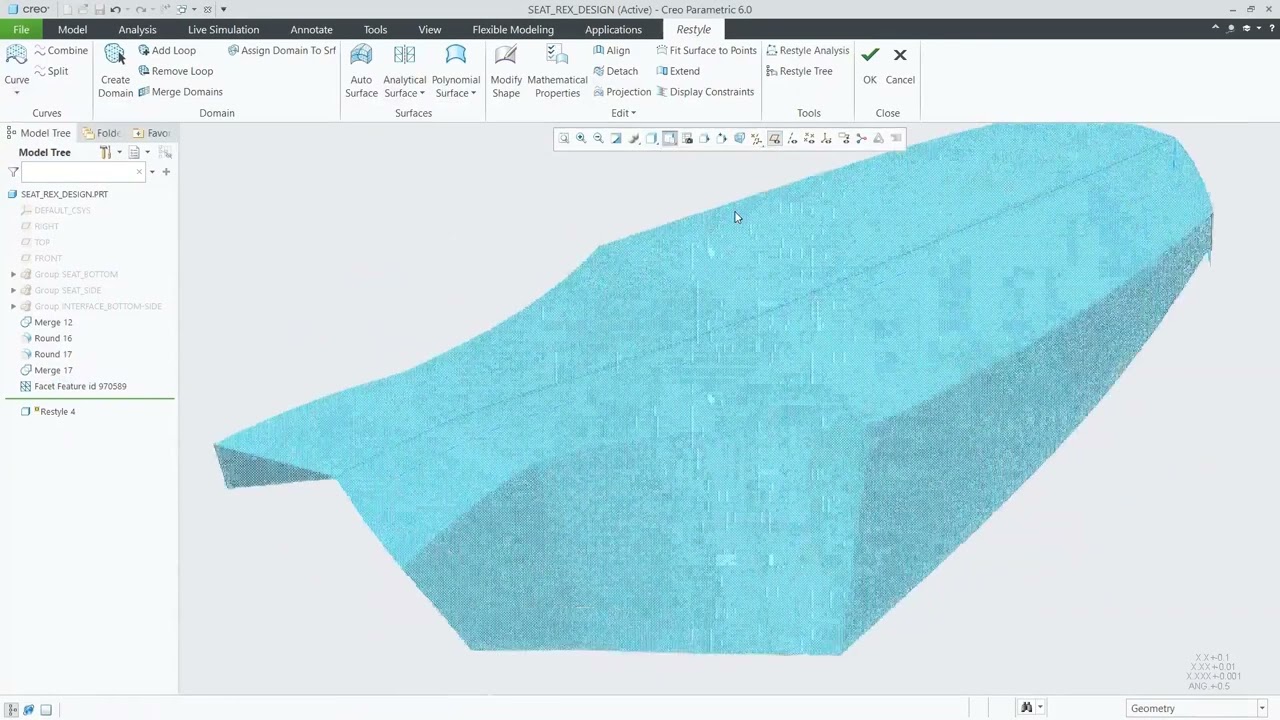 Creo Reverse Engineering Extension