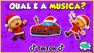 🎵ADIVINHE A MÚSICA DO TIKTOK com EMOJIS 💜 RETROSPECTIVA 2025 parte 2🔊 #quiz