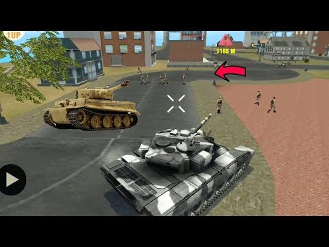 Real Gangster Crime (Find - Army City with Tank) - 100 Army Mans in This City - Gameplay HD