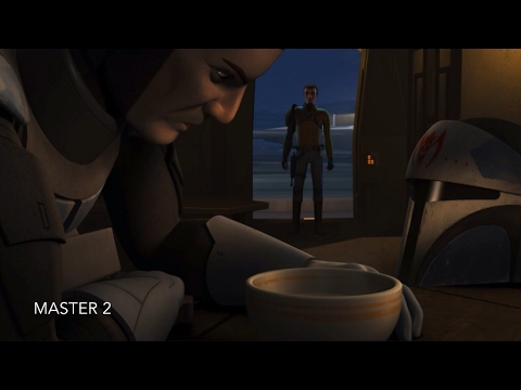 [Kanan talks to Fenn Rau about the Clone Wars] Star Wars Rebels Season 2 Episode 13 [HD]