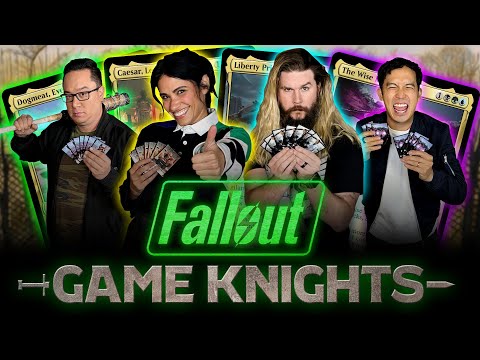 MTG Fallout w/ Kyle Hill  & Tiffany Smith | Game Knights 68 | Magic The Gathering Commander Gameplay