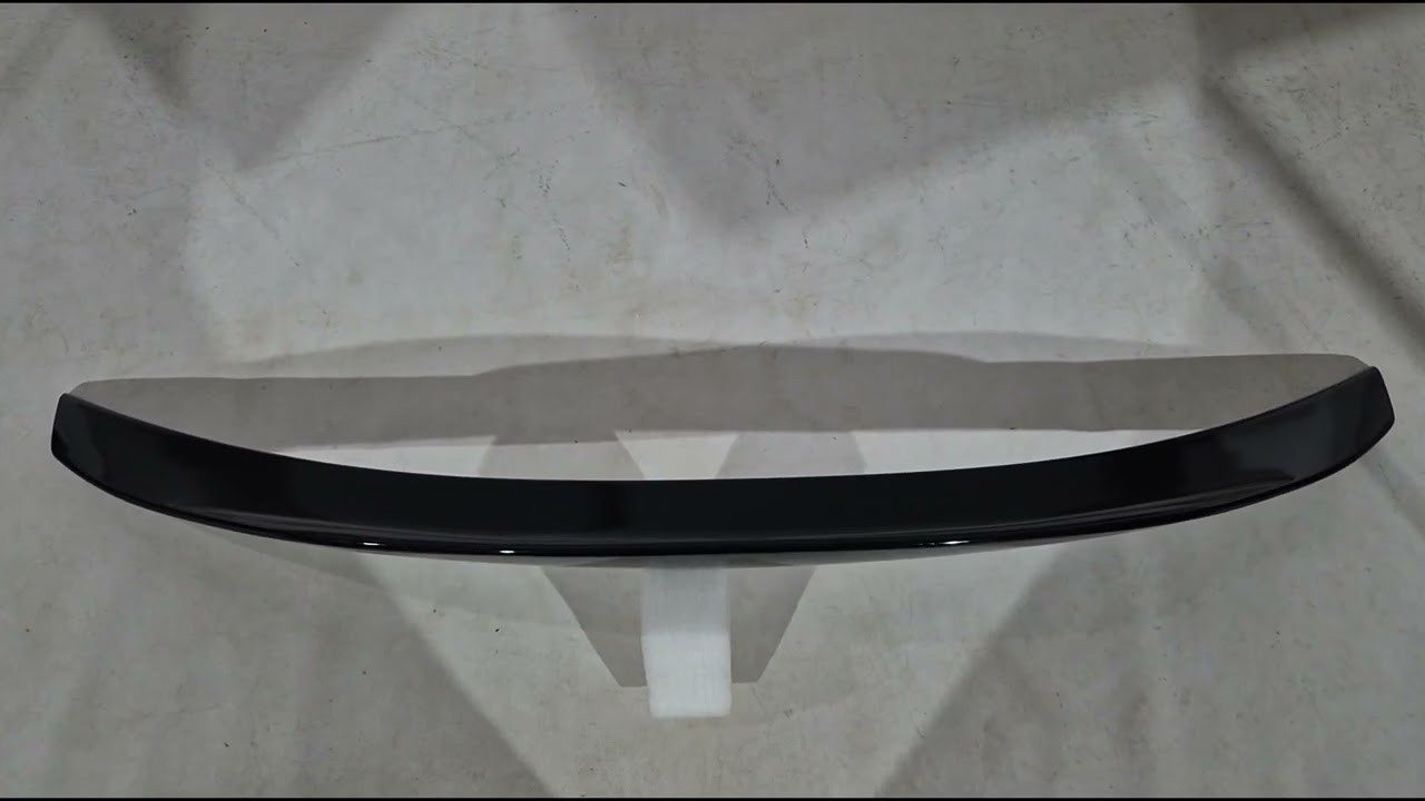 Mercedes C-klasse W205 2014–2021 Spoiler DPT V-2 (hoogglans zwart) Video 1