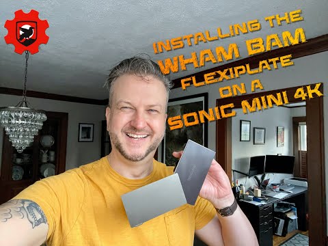 Wham Bam Plate Unboxing and Installation on a Sonic Mini 4k