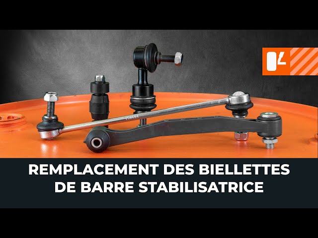 Regardez le vidéo manuel sur la façon de remplacer MERCEDES-BENZ SPRINTER 4-t Box (904) Entretoise tige stabilisateur