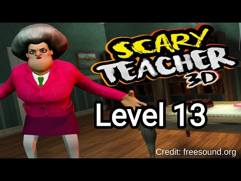Scary Teacher 3D  game play Chapter 1 Level 13