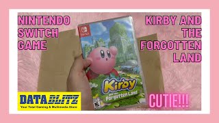 DATABLITZ NINTENDO SWITCH GAME KIRBY AND THE FORGOTTEN LAND NINTENDO SWITCH LITE GAME KIRBY