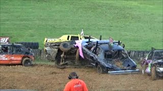 Demolition Derby Highlights 2015 - Tell City, IN