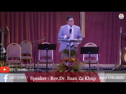 Rev.Dr. Suan Za Khup "Oneness leh Trinity pian dan"
