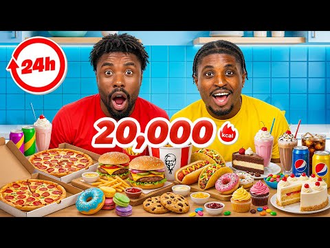 Kan vi spise 20.000 kalorier på under 24 timer? (stor fejl)