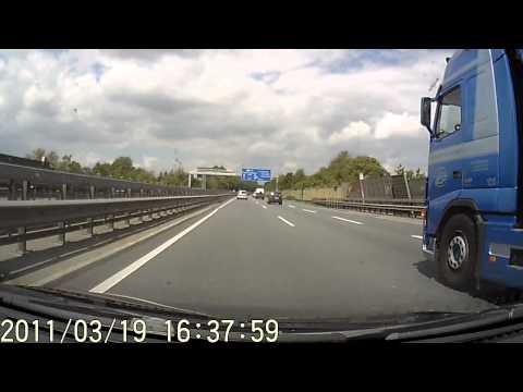 Autobahn 28 Bremen Richtung Oldenburg (von Oldenburg-Eversten zum Dreieck Oldenburg-West)