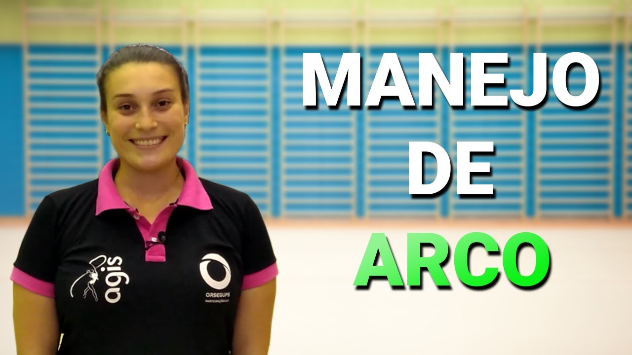 Aprenda Manejos de Ginástica Rítmica com Arco