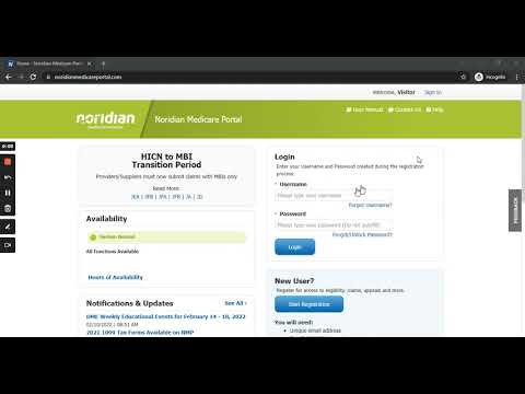 Noridian Provider Login
