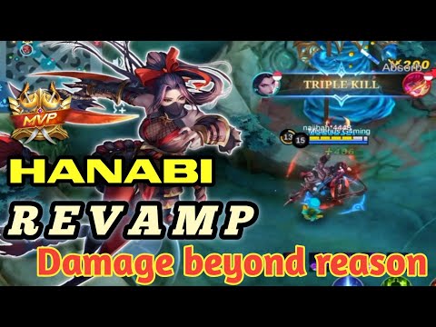 New revamped Hanabi marksman damage beyond reason - Mobile Legends Bang-bang