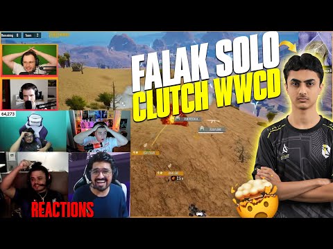 ASi8 FALAK SHOCKED EVERYONE BY SOLO CLUTCH WWCD 🥵 Streamer & CASTER REACTIONS 🔥 PMSL CSA FALL #CR7