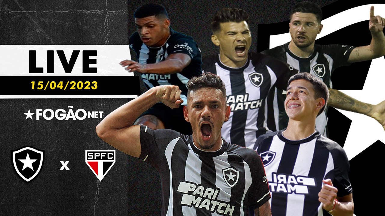 LIVE | Pré-jogo de Botafogo x São Paulo pelo Brasileirão e últimas notícias do Glorioso