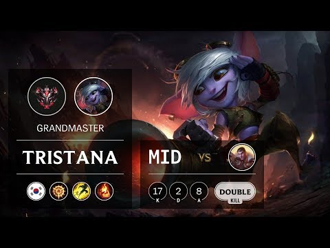 Tristana Mid vs Jayce - KR Grandmaster Patch 9.15