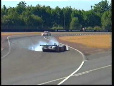 2000 - Le Mans - Incidents involving Eric van de Poele