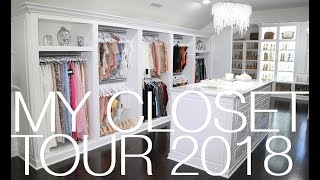 MY CLOSET TOUR 2018! | HOME TOUR SERIES