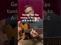 George Van Eps tuning A-E-A-D-G-B-E #guitar #guitarteacher #guitarplaying #music #jazzguitar #jazz