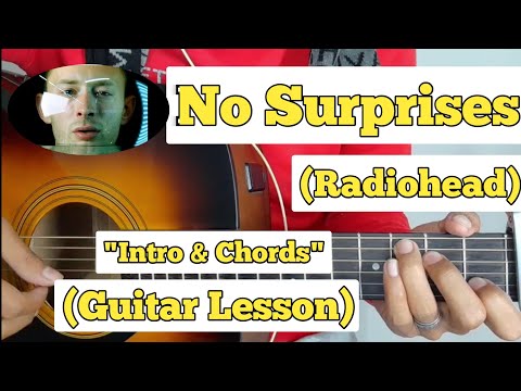 No Surprises - Radiohead | Guitar Lesson | Intro & Chords | (With Tab)