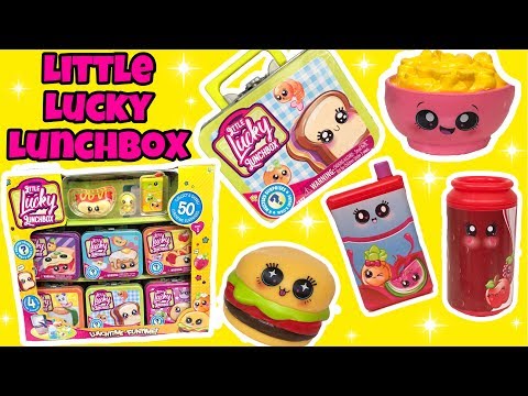 What's inside Little Lucky LunchBox?!!! Video