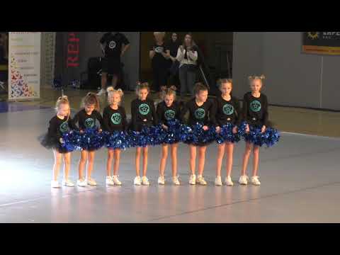BASTA LITTLE GIRLS TEAM DANCE FREE STYLE POM PEEWEE at BASTA 2018
