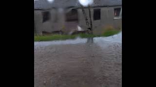 preview picture of video 'Aberdeen Floods (Lang Stracht) Barry 25/08/2012 part 2'