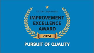Pursuit of Quality | Improvement Excellence Awards 2024