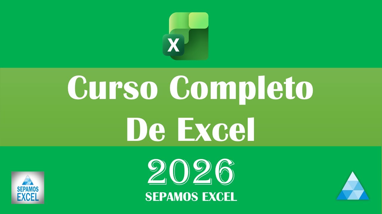Curso Basico de Excel - Completo 2026 Excel Basico #sepamosexcel #excel #excelbasico #exceltutorial